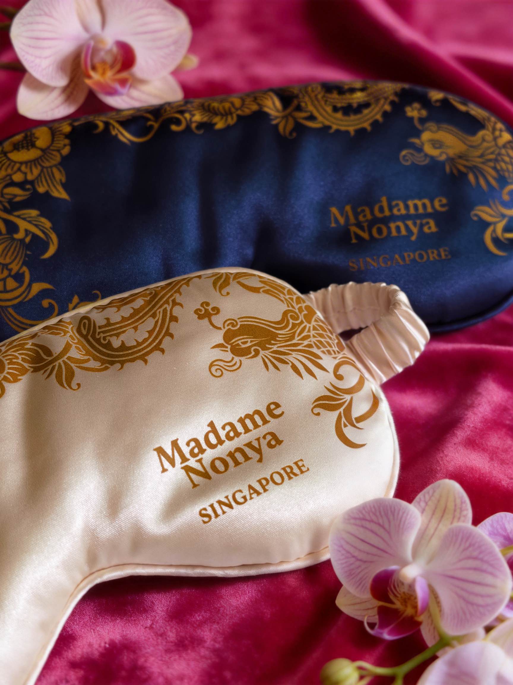 Madame Nonya Silk Eye Mask – Singapore's Night Ritual