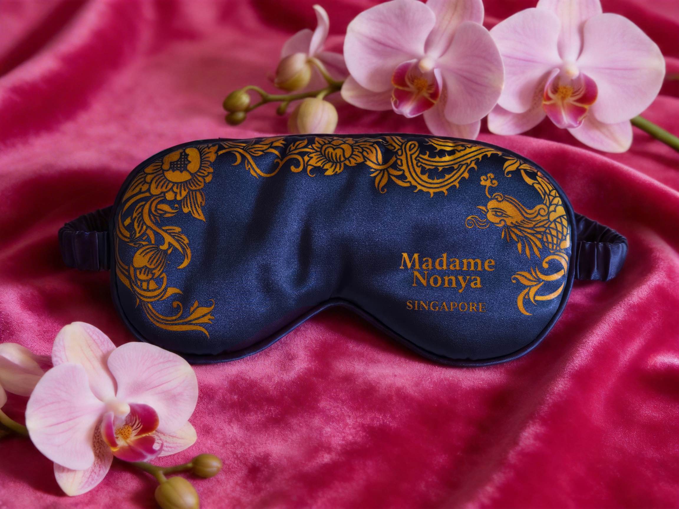 Madame Nonya Silk Eye Mask – Singapore's Night Ritual