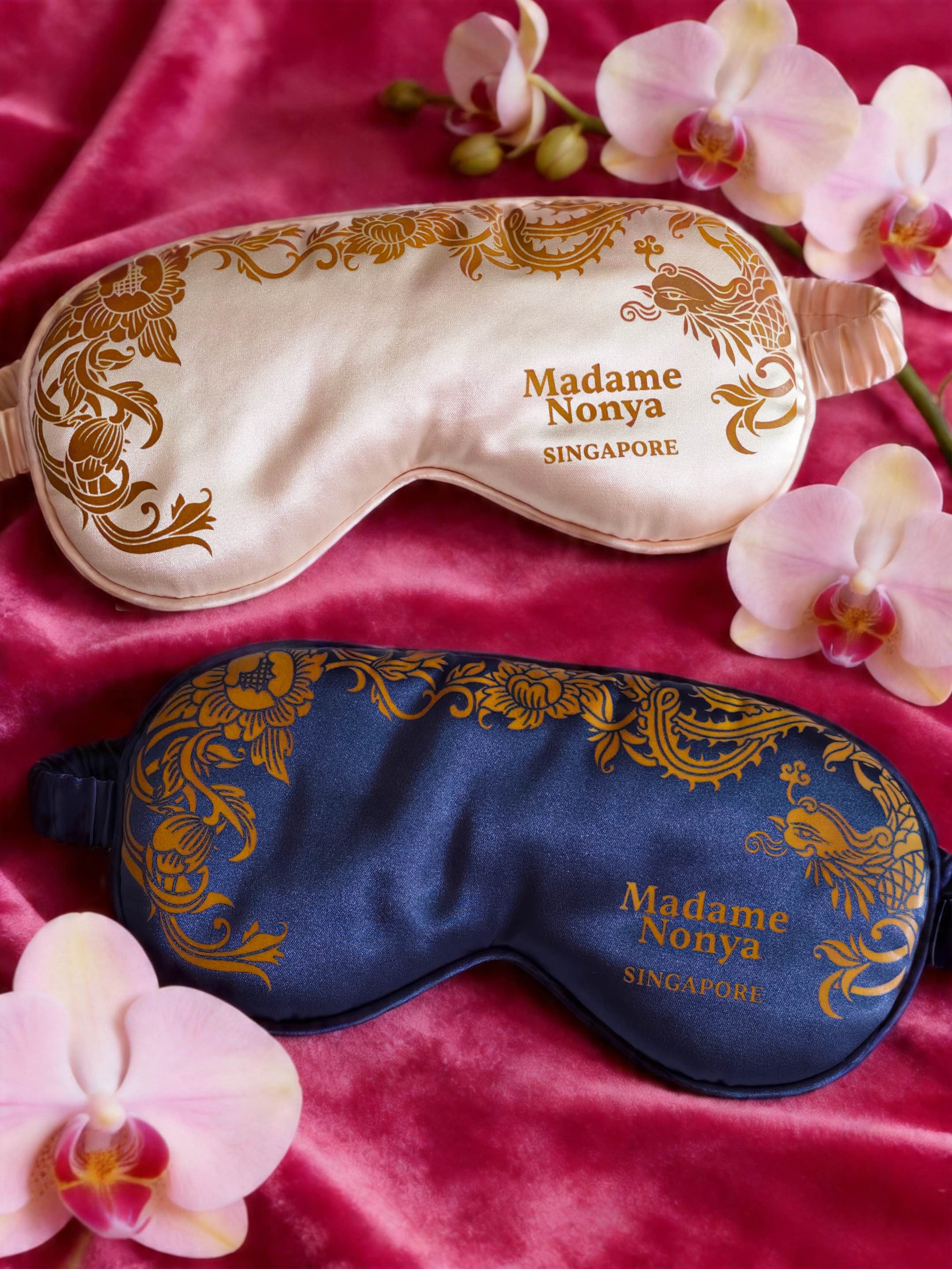 Madame Nonya Silk Eye Mask – Singapore's Night Ritual