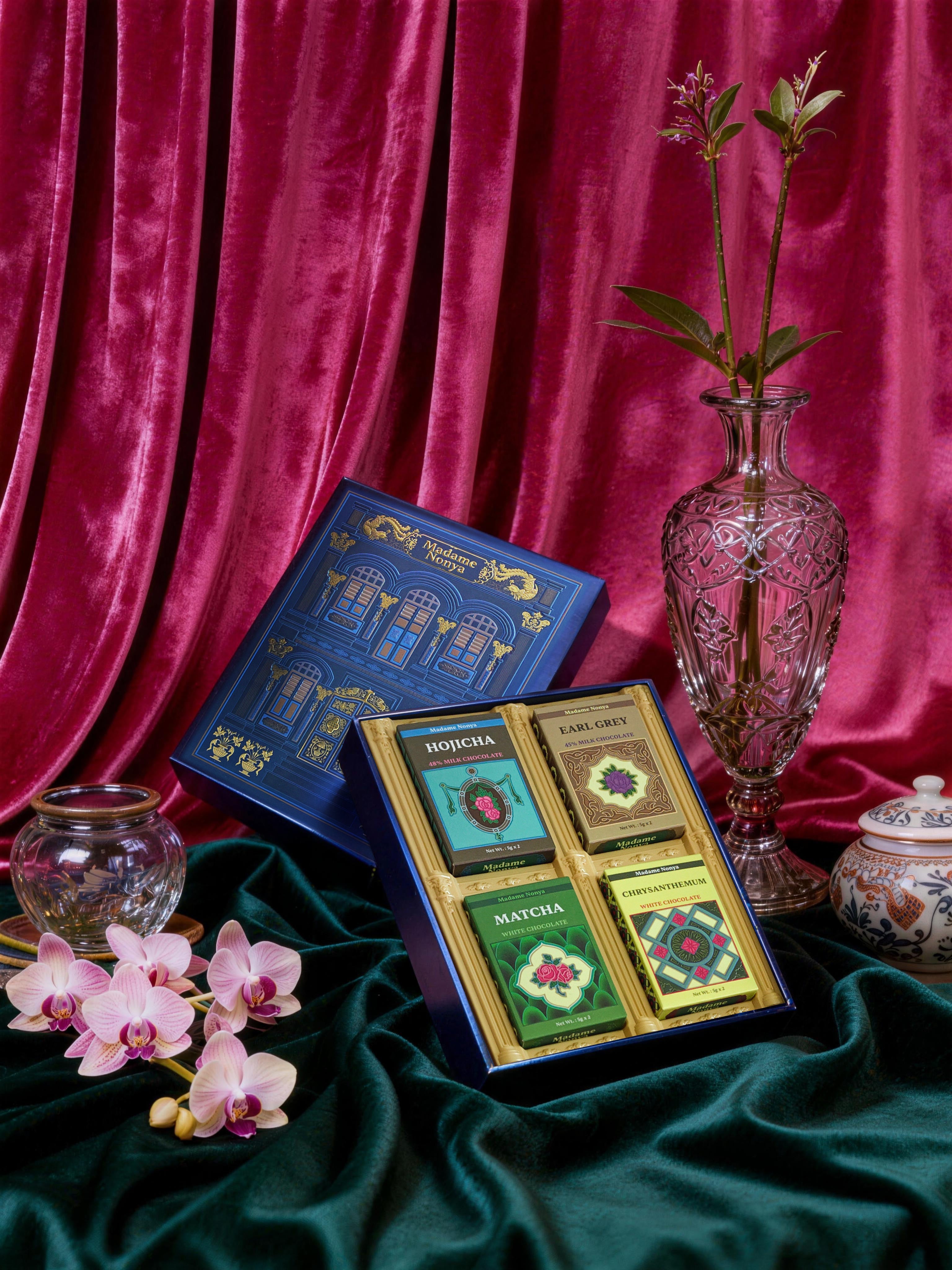 Singapore Gift - Night Collection Chocolate | Heritage Tea Edition